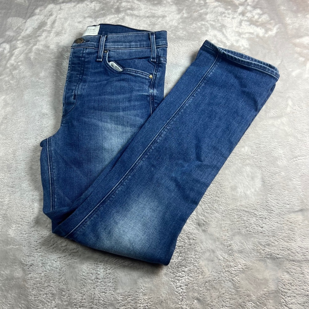 McGuire Women's Size 28 Straight Leg Jeans Blue Medium Wash 38G Made in USA